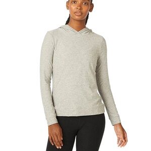 Beyond Yoga tan lightweight hoodie sz S